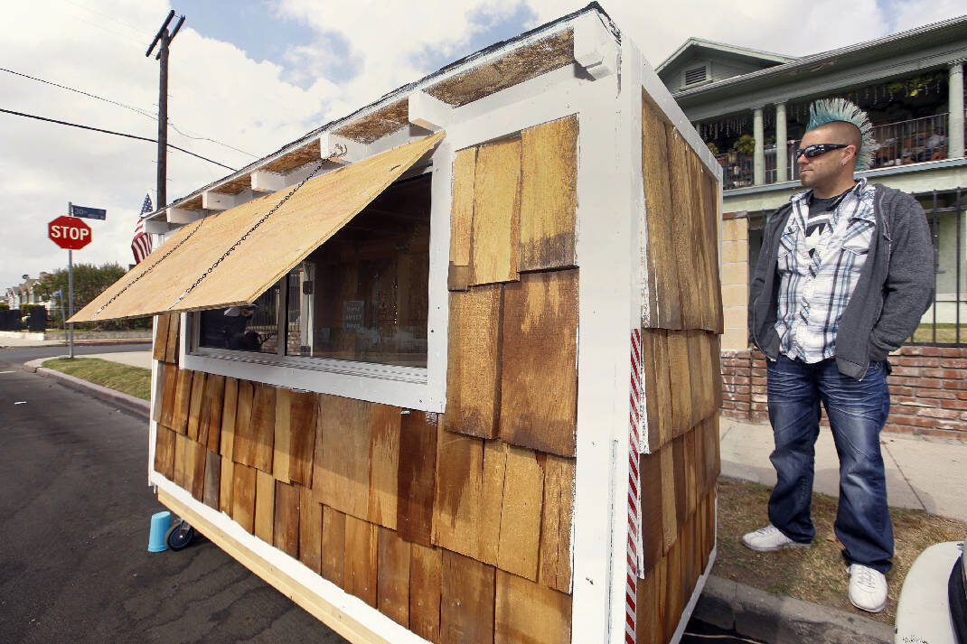 Man On Mission To Build Tiny Houses For Los Angeles Homeless