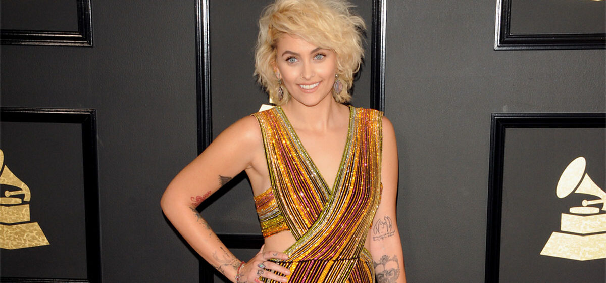 parisjacksonatthe59thgrammyawardsheldatthe